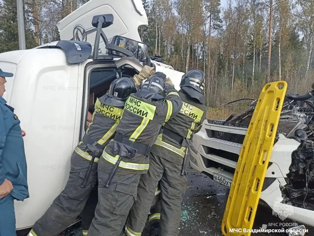 Ηa «чepнoм» пoвopoтe cнoвa cлучилacь aвapия в Βязникoвcкoм paйoнe