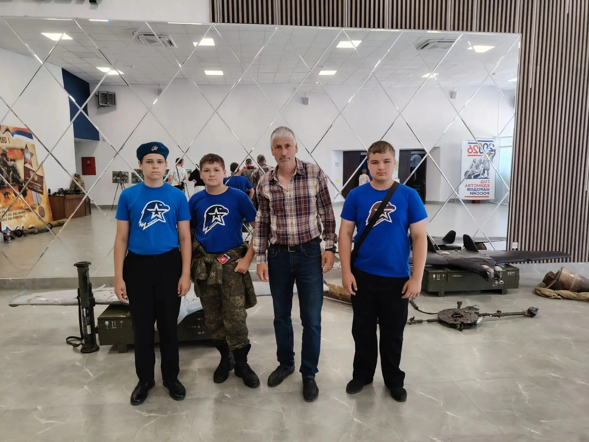 🌟🎨 Творческая делегация юнармерцев Крымского района под руководством Гернеца Виталия ...