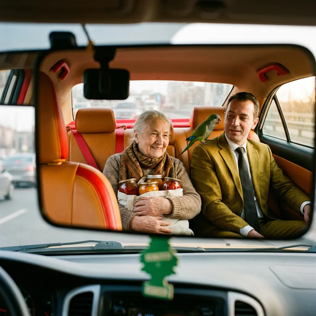 А вы когда-нибудь подсаживали попутчика в такси? 🚗
