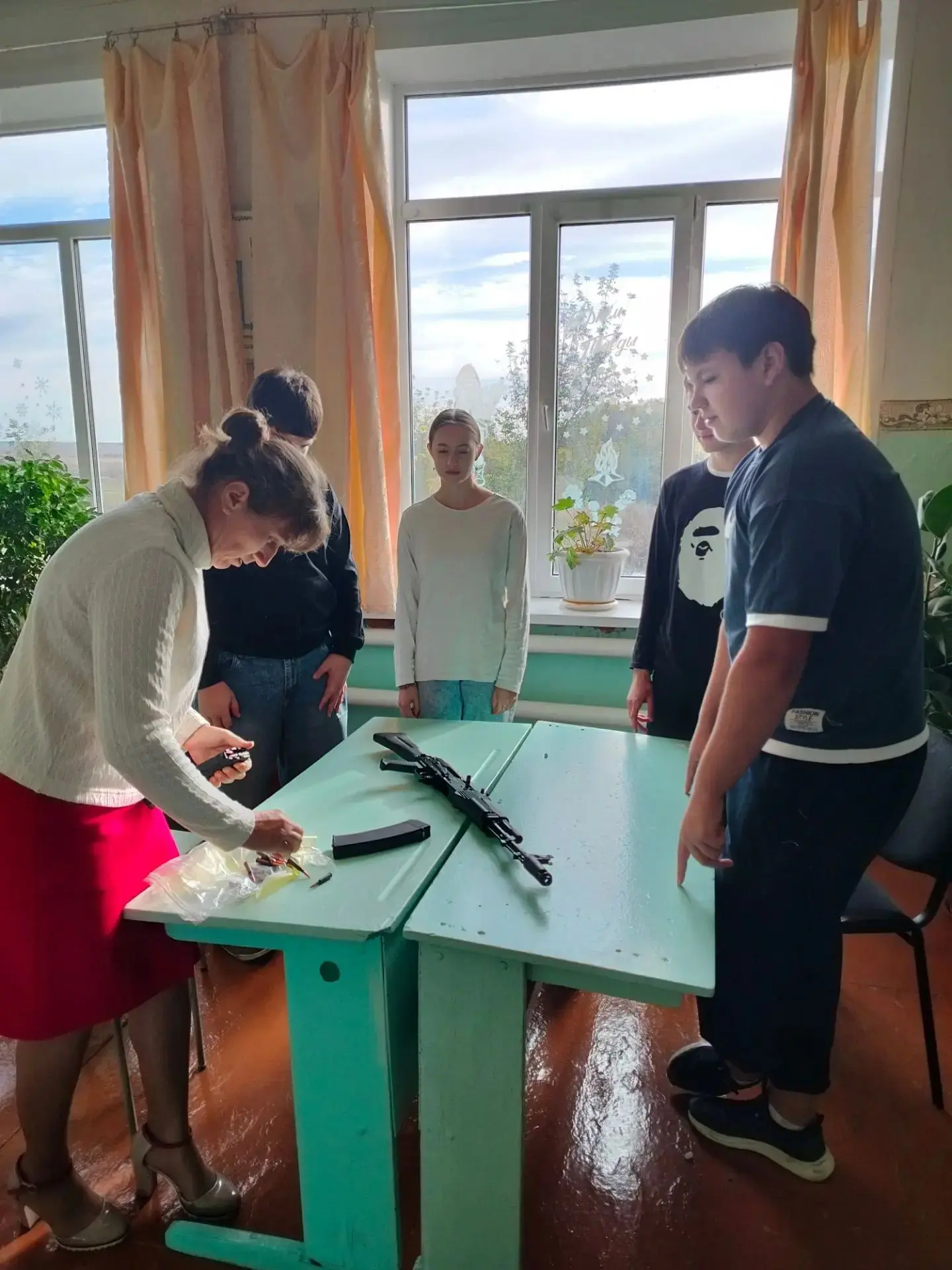 Учащиеся филиала МБОУ СОШ с. Каменка в с. Благовещенка 29 сентября приняли участие в ак...