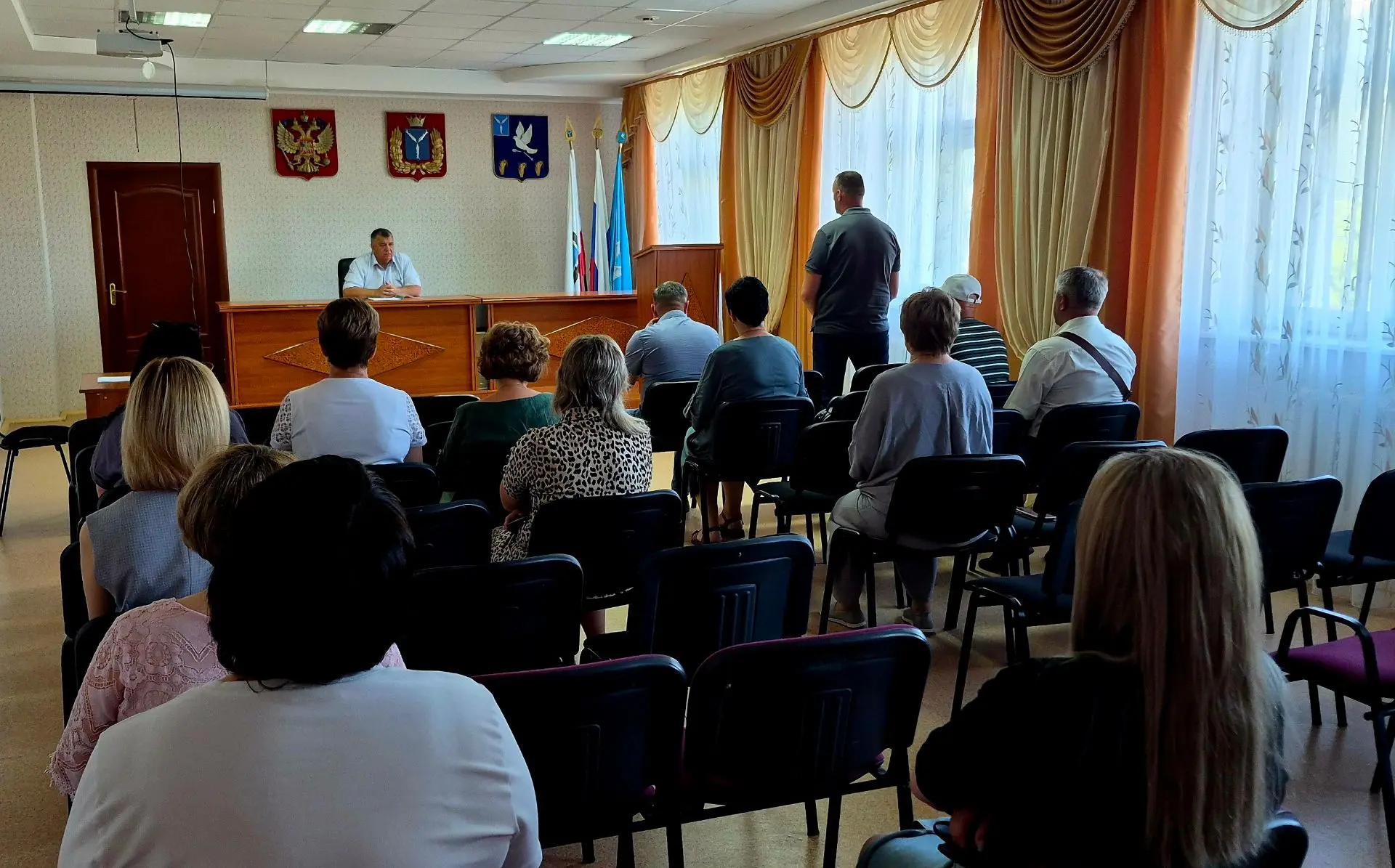☀️Доброго времени суток!!!

❗️Провел постоянно действующее совещание с руководителями учреждений и н
