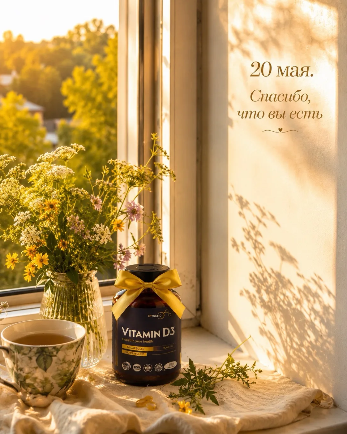20 мая. Тот самый день, когда мы говорим «спасибо» 💛