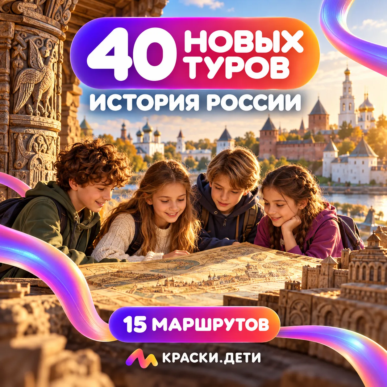 🗺 40 НОВЫХ ТУРОВ — ЧАСТЬ 1: ИСТОРИЯ РОССИИ