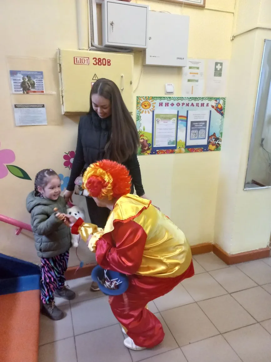 В день защиты детей утро было наполнено радостными встречами!