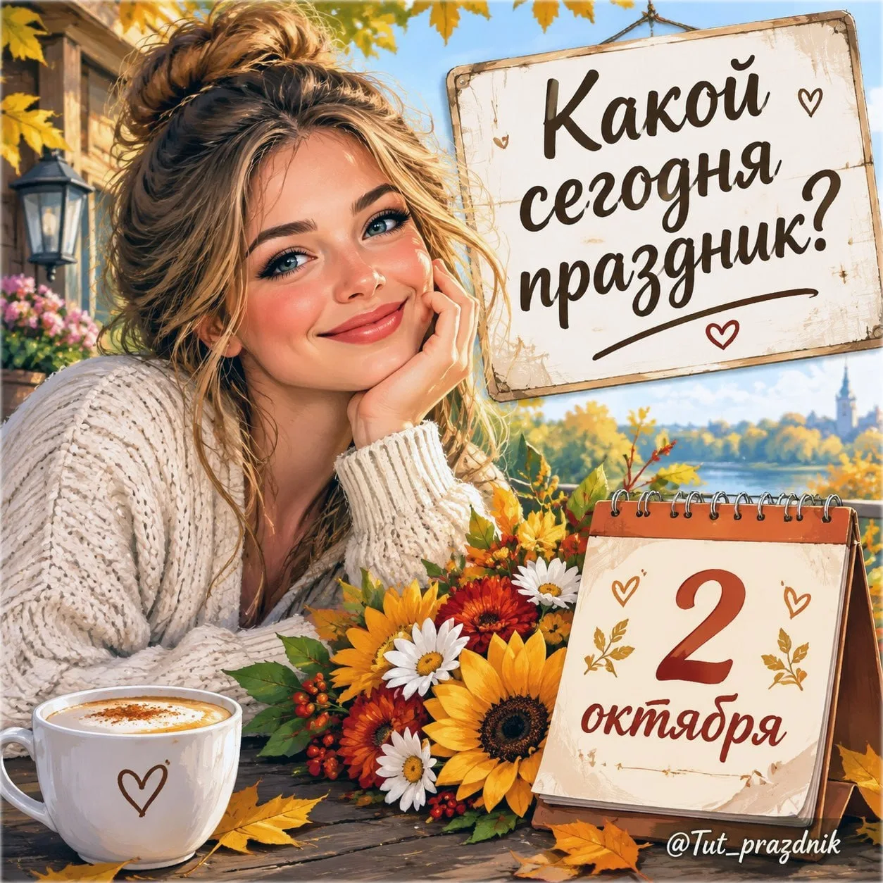 🗓 2 октября – отмечается 20 праздников.
