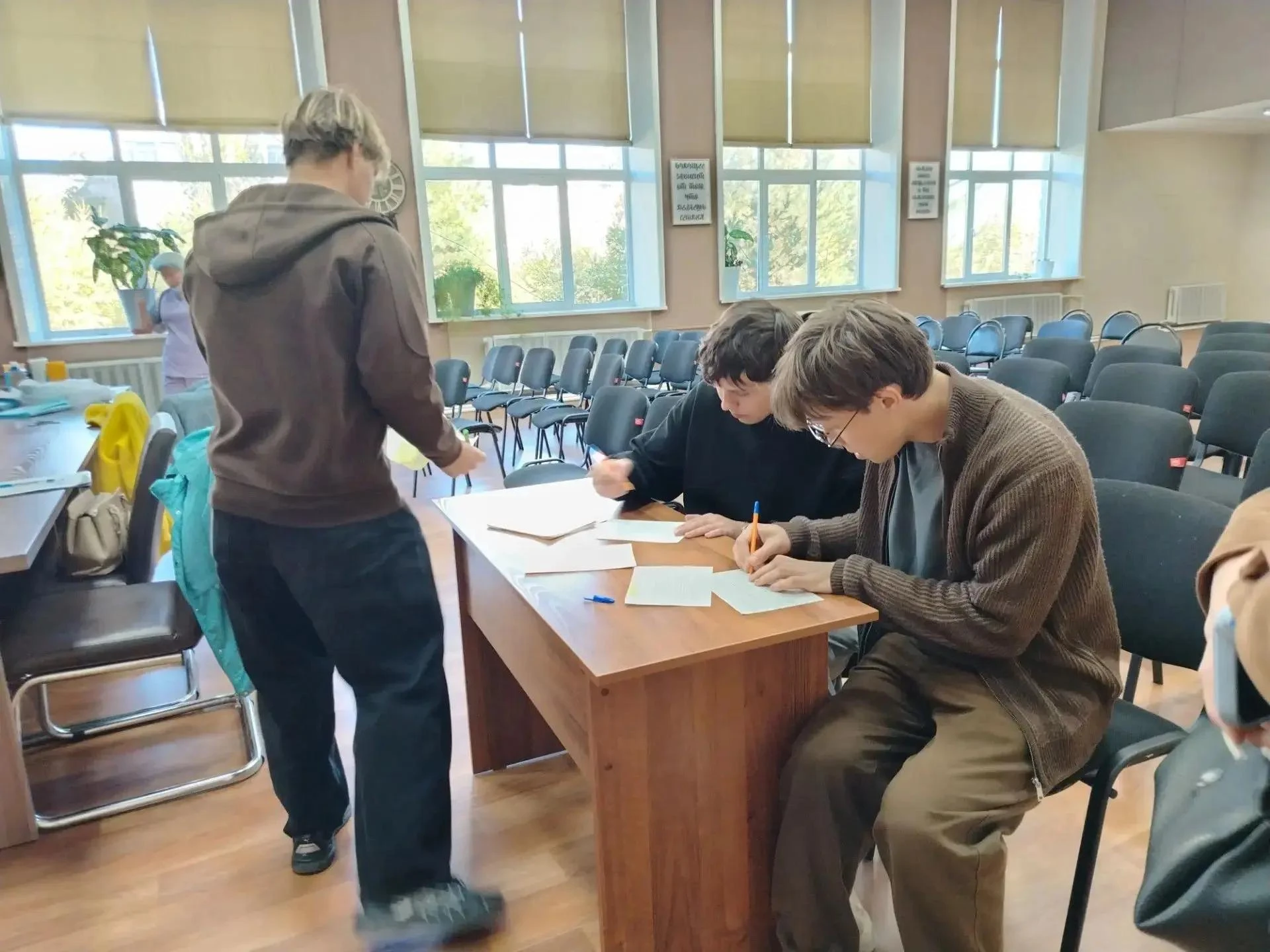 В Хабаровском техническом колледжа врачами студенческой поликлиника была проведена вакц...