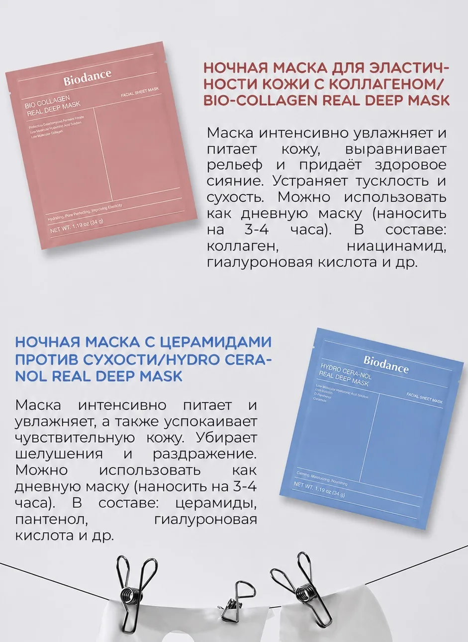 Biodance — маски, которые стали настоящим хитом.