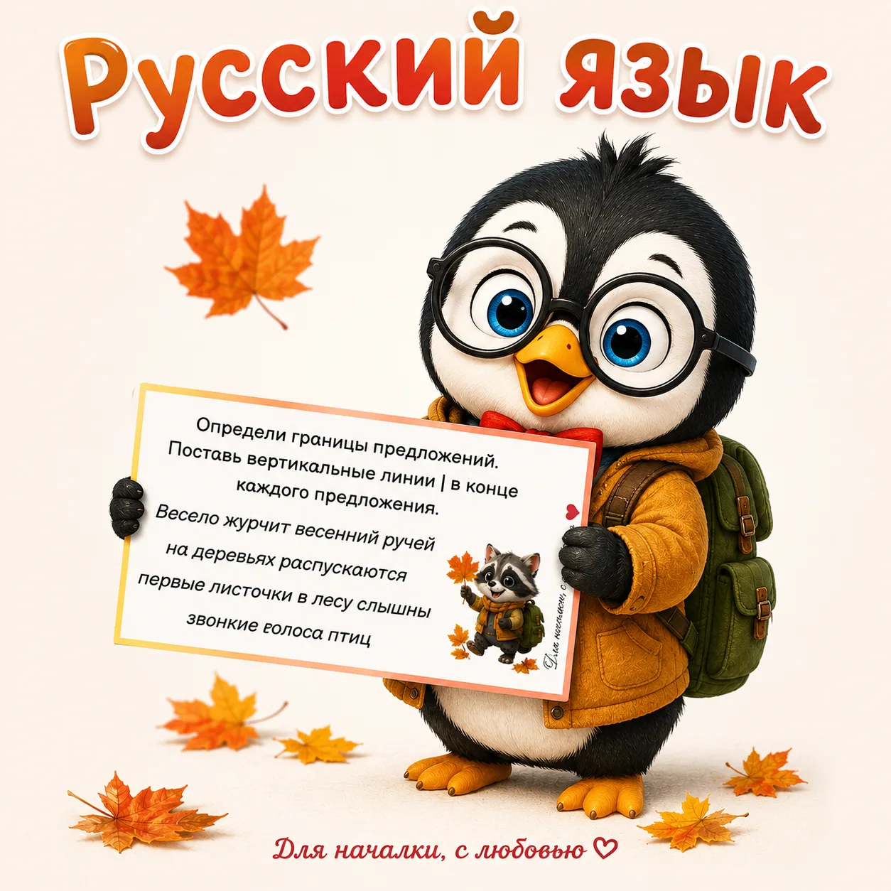 Русский язык | Определи границы предложений
Скачивайте и используйте на занятиях.
Если хотите больше