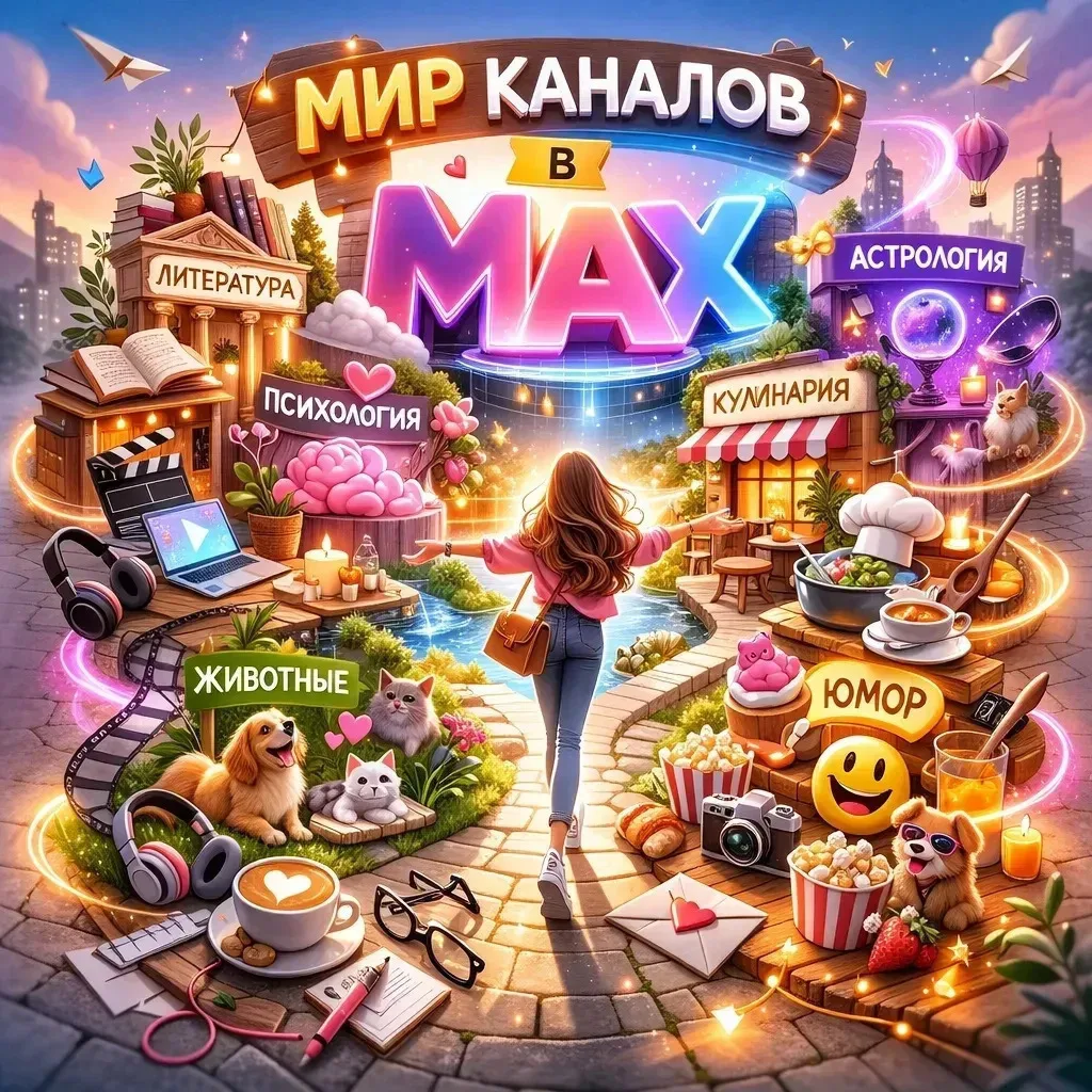 Наконец составили список лучших каналов MAX✅