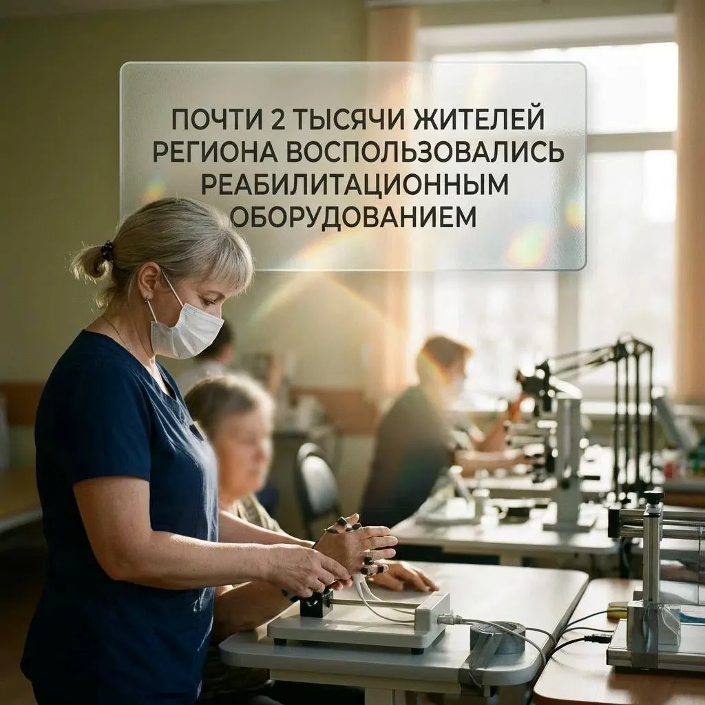 Почти 2 тысячи жителей региона воспользовались реабилитационным оборудованием 🤝🏻