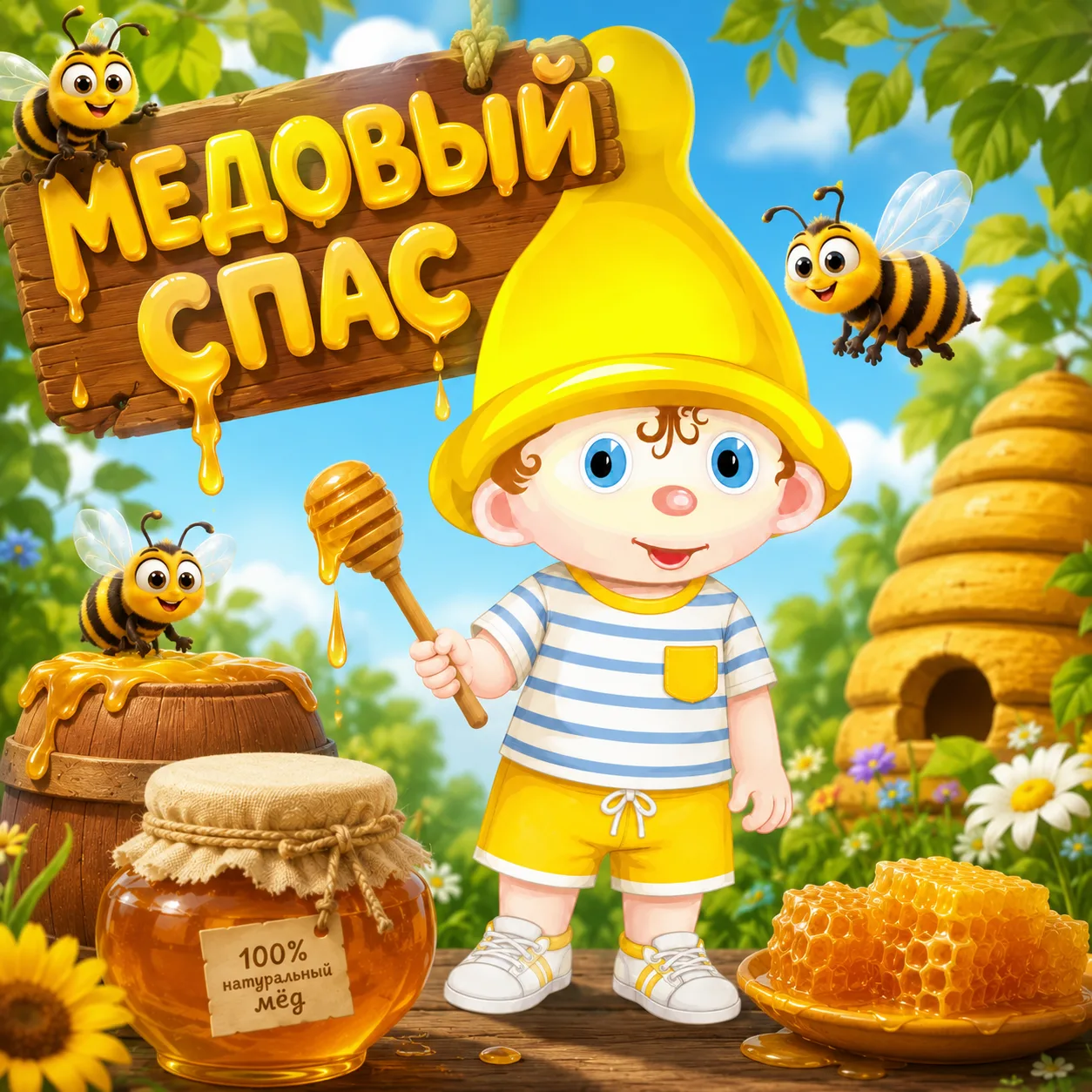 🍯🐝 14 августа — Медовый Спас! 🌻