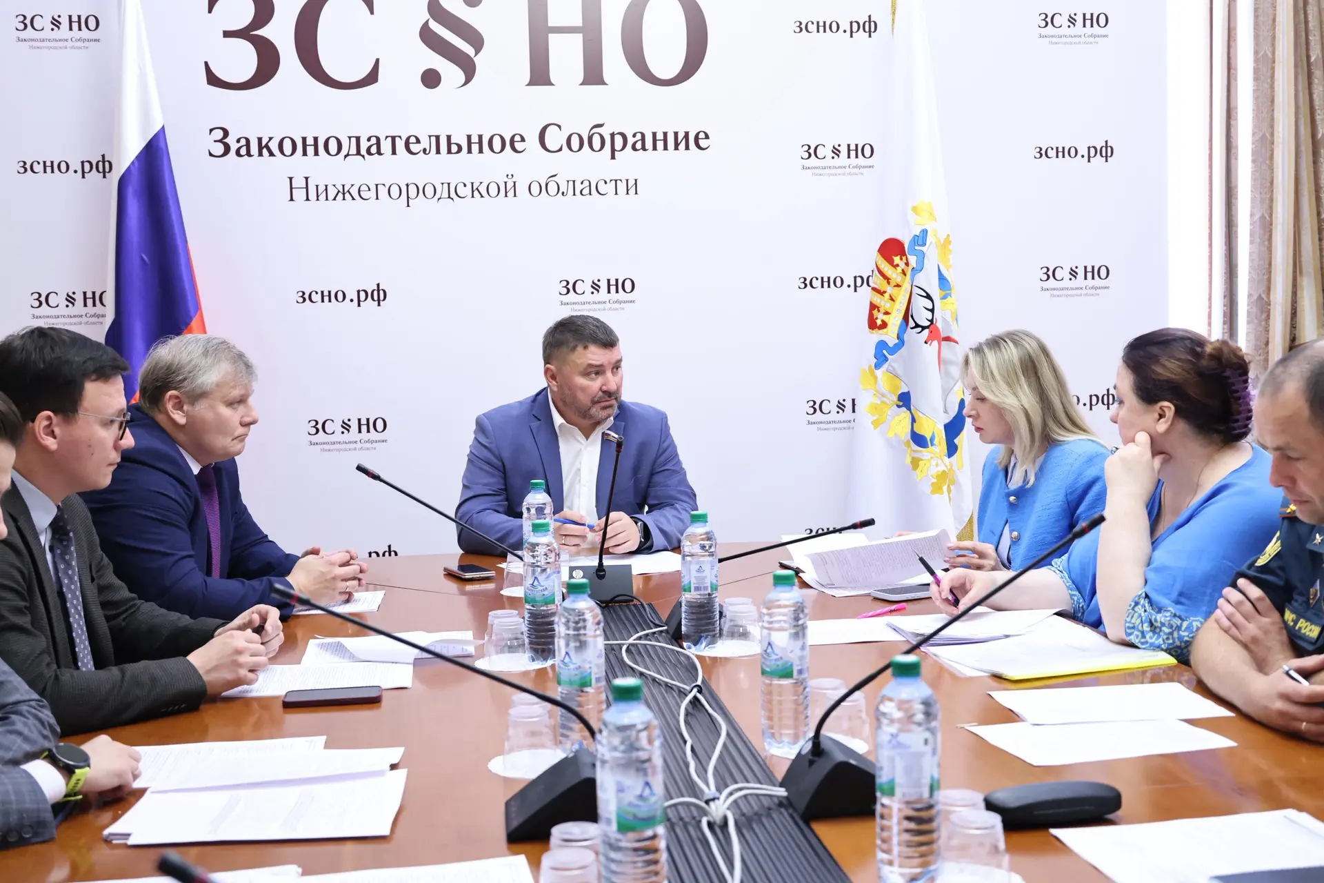 ✅ В Законодательном собрании Нижегородской области состоялось рабочее совещание, посвящ...