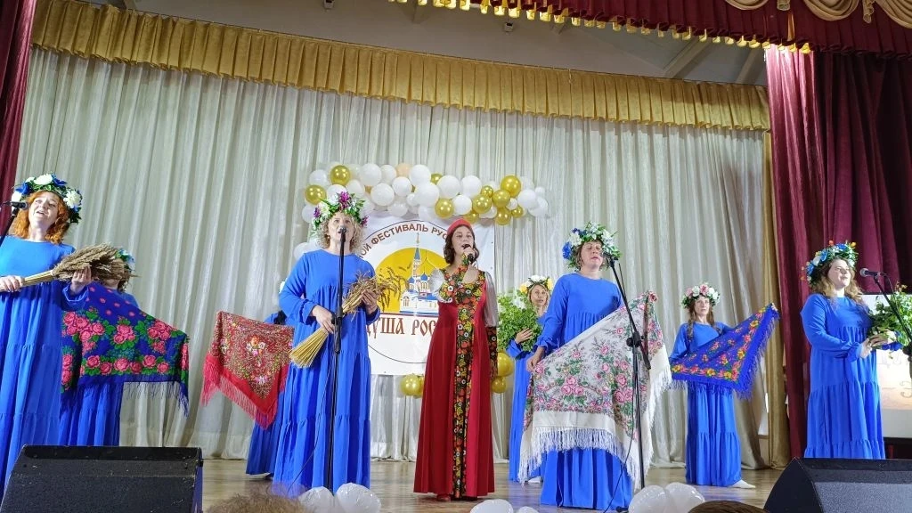 🇷🇺❤️ Сегодня в нашем районе прошло значимое мероприятие - фестиваль русской культуры "Душа России 