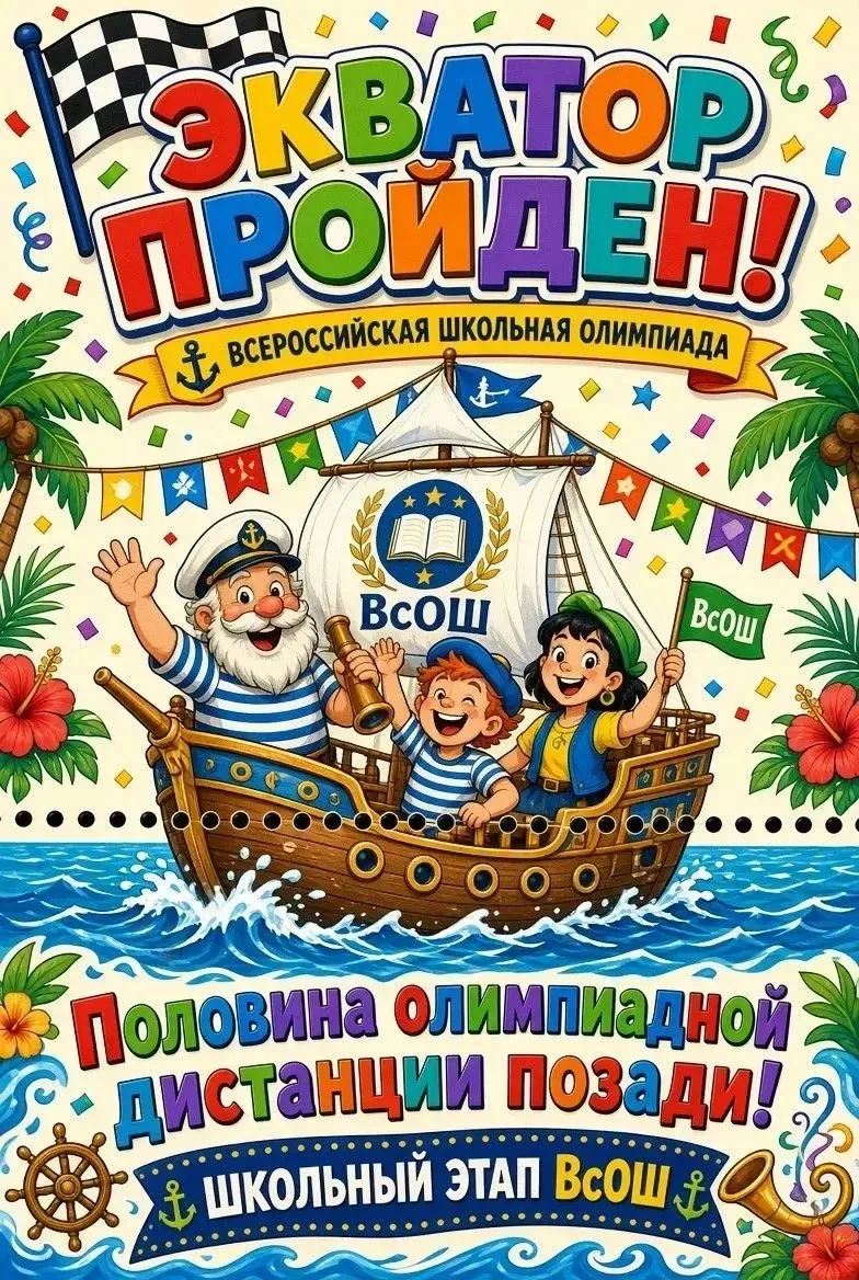 🏁 Экватор пройден!