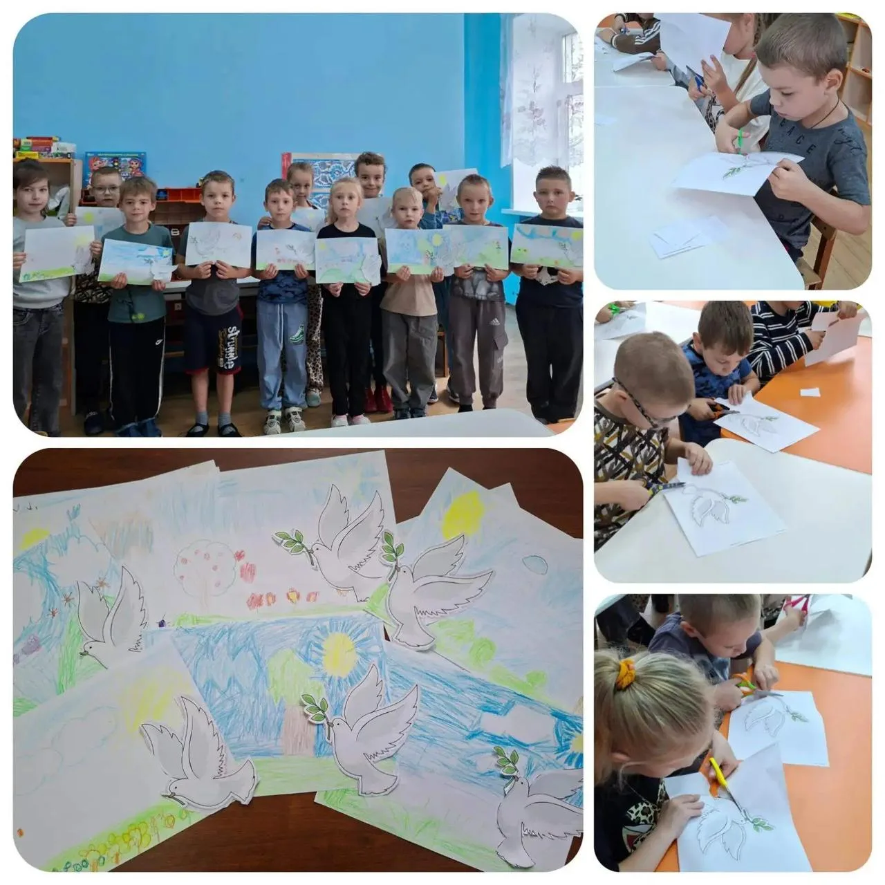 ☀️🕊️ 3 сентября, в День солидарности в борьбе с терроризмом, в подготовительной группе...