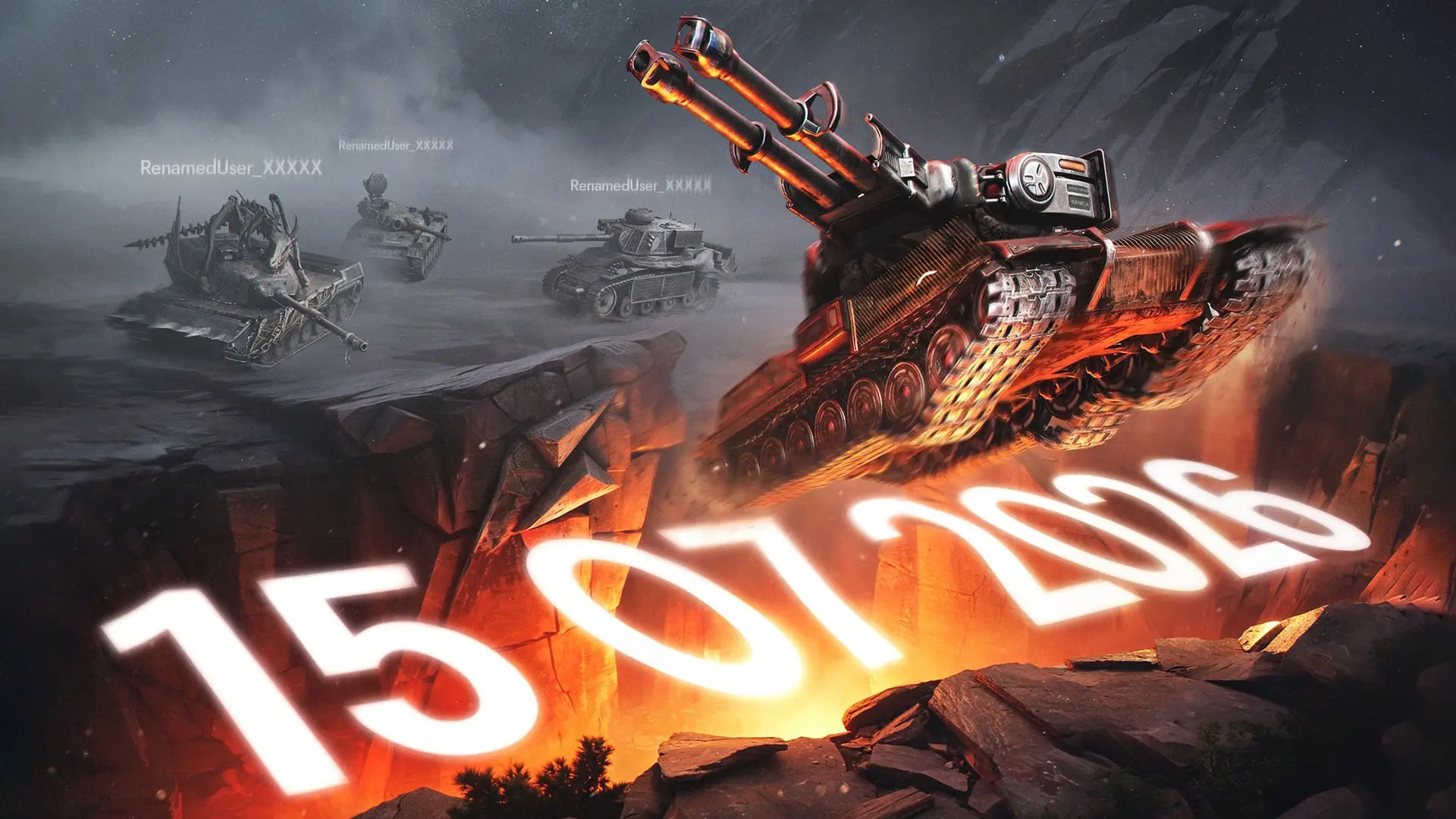 Как прекрасны никнеймы в Tanks Blitz! xifrane, Lina_Margo, GraG_Hack, RenamedUser_XXXXX...