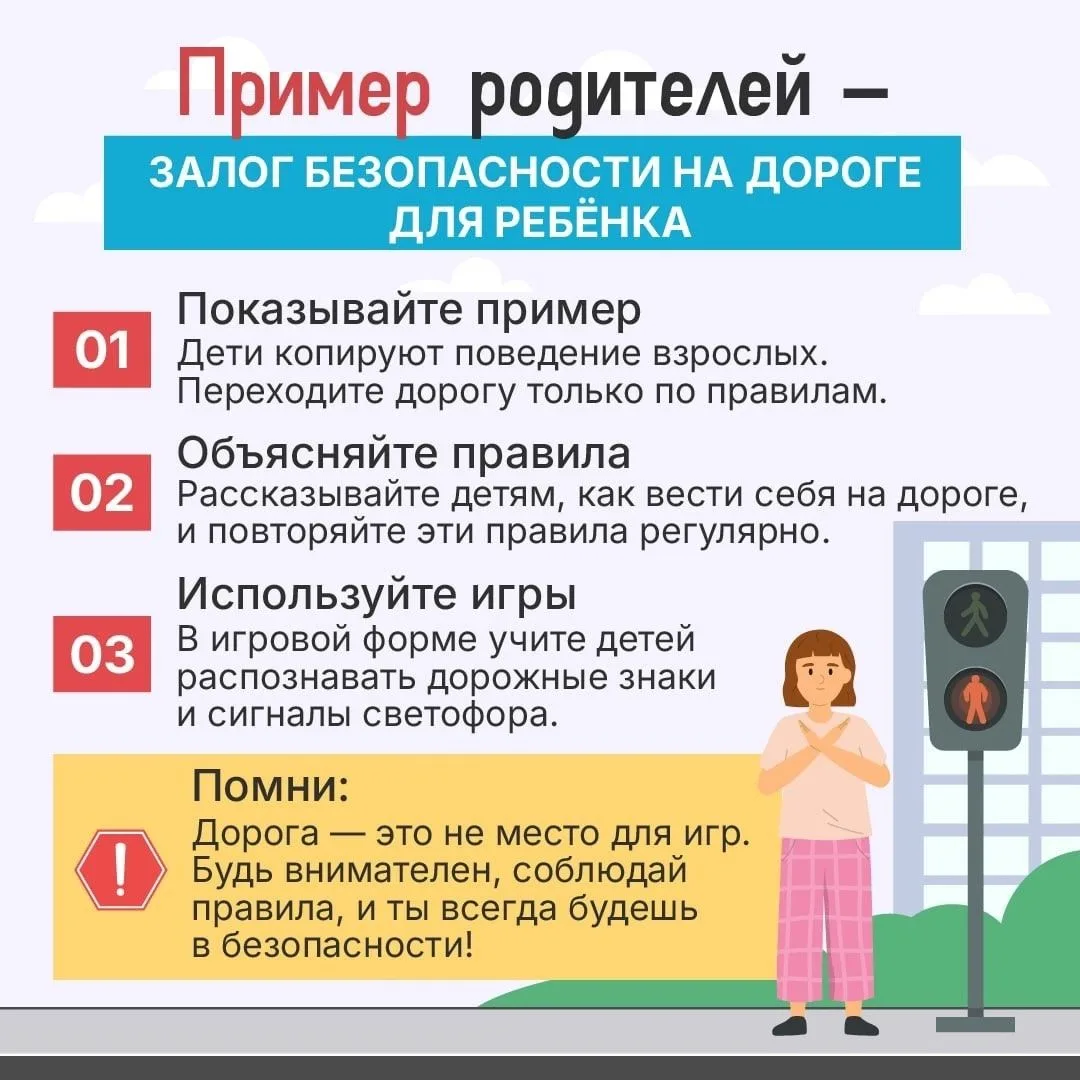 Уважаемые родители! Напомните ребятам о правилах безопасного движения на дорогах!🚴🚗