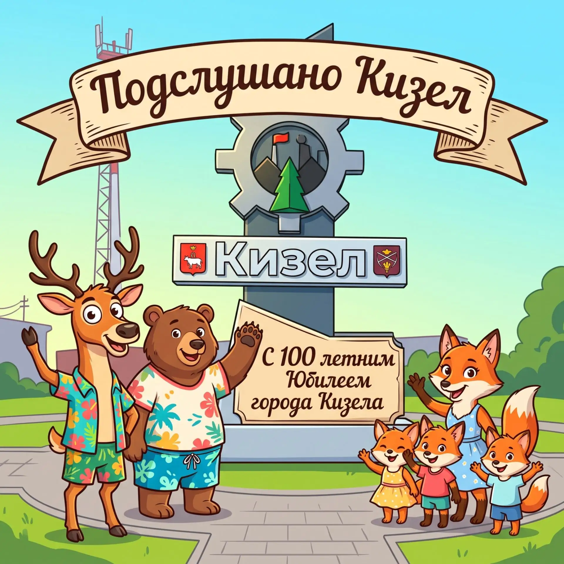 🎉 Дорогие кизеловцы! 
Уважаемые подписчики! 🎉

Сегодня у нас с вами особенный, по-настоящему истор