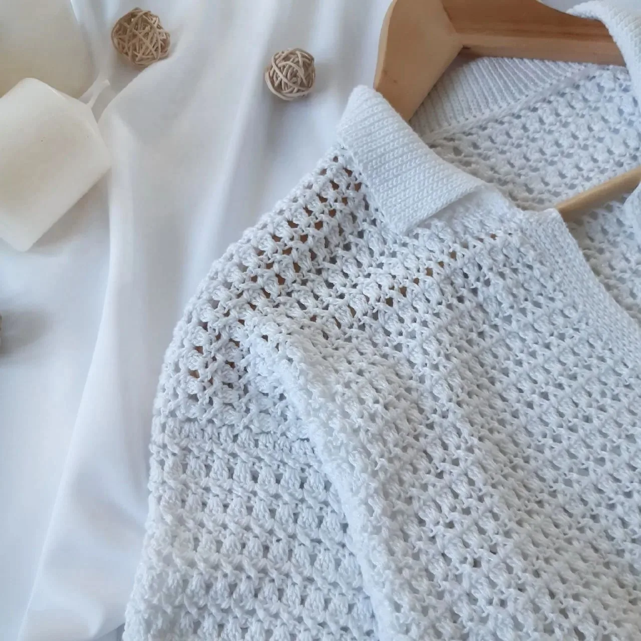 😍 Поло крючком из Пехорки Жемчужной