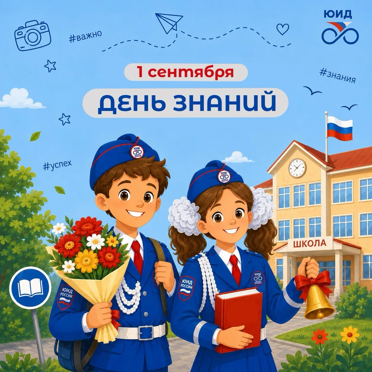 🔔🍁 С Днём знаний: начинаем новый учебный год!