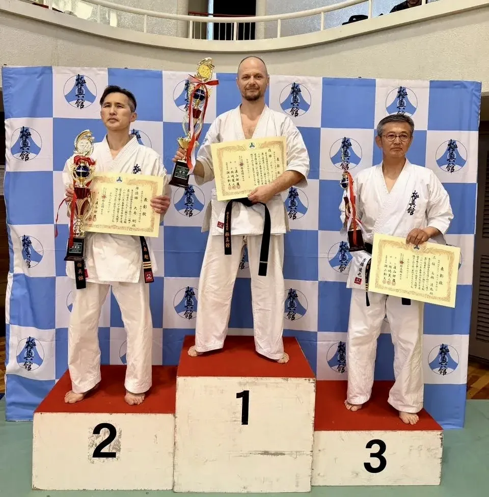 Поздравляем с победой в международном турнире «Открытый чемпионат Японии по кёкусин-кан...
