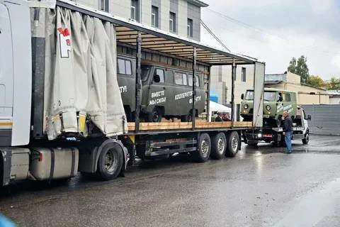 Жители Татарстана направили автомобильную технику бойцам