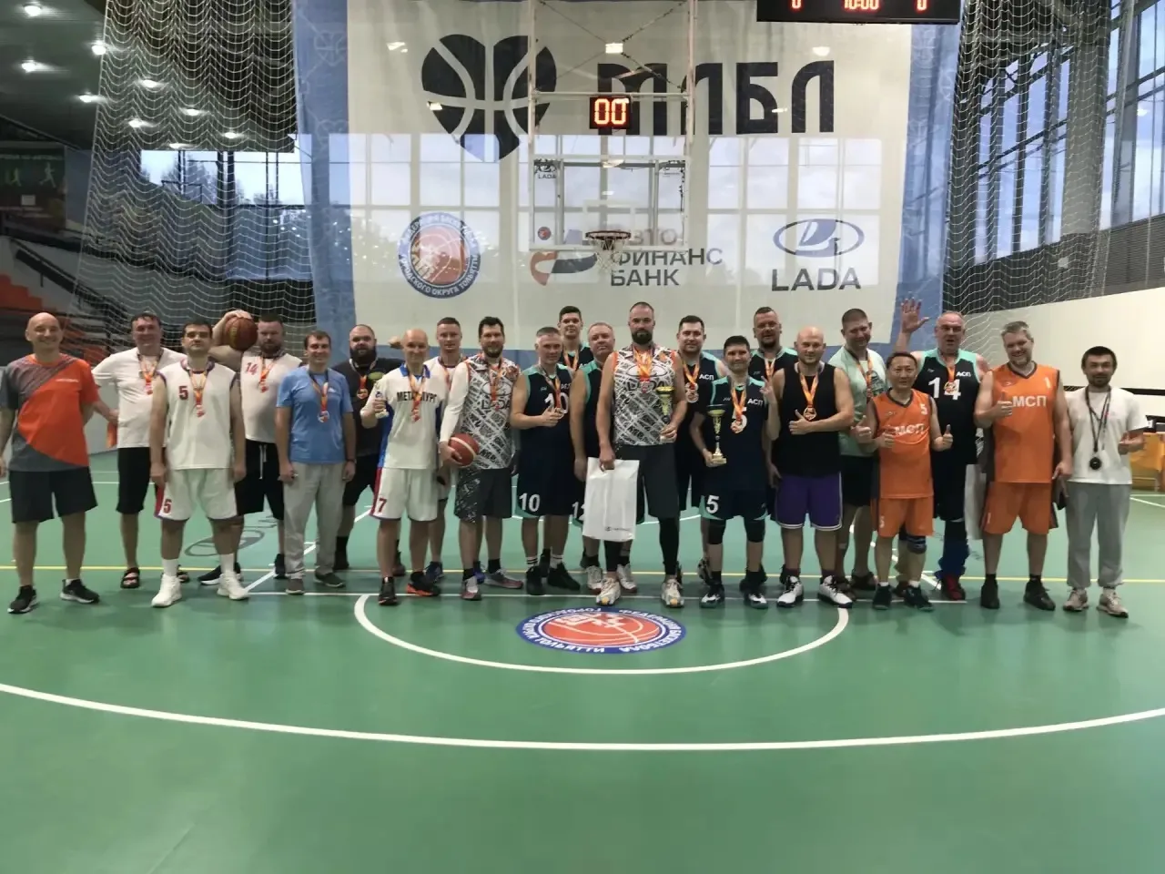 ⛹🏻 Результаты соревнований по баскетболу 3х3 в зачет 55-ой Спартакиады АО «АВТОВАЗ» среди подраздел