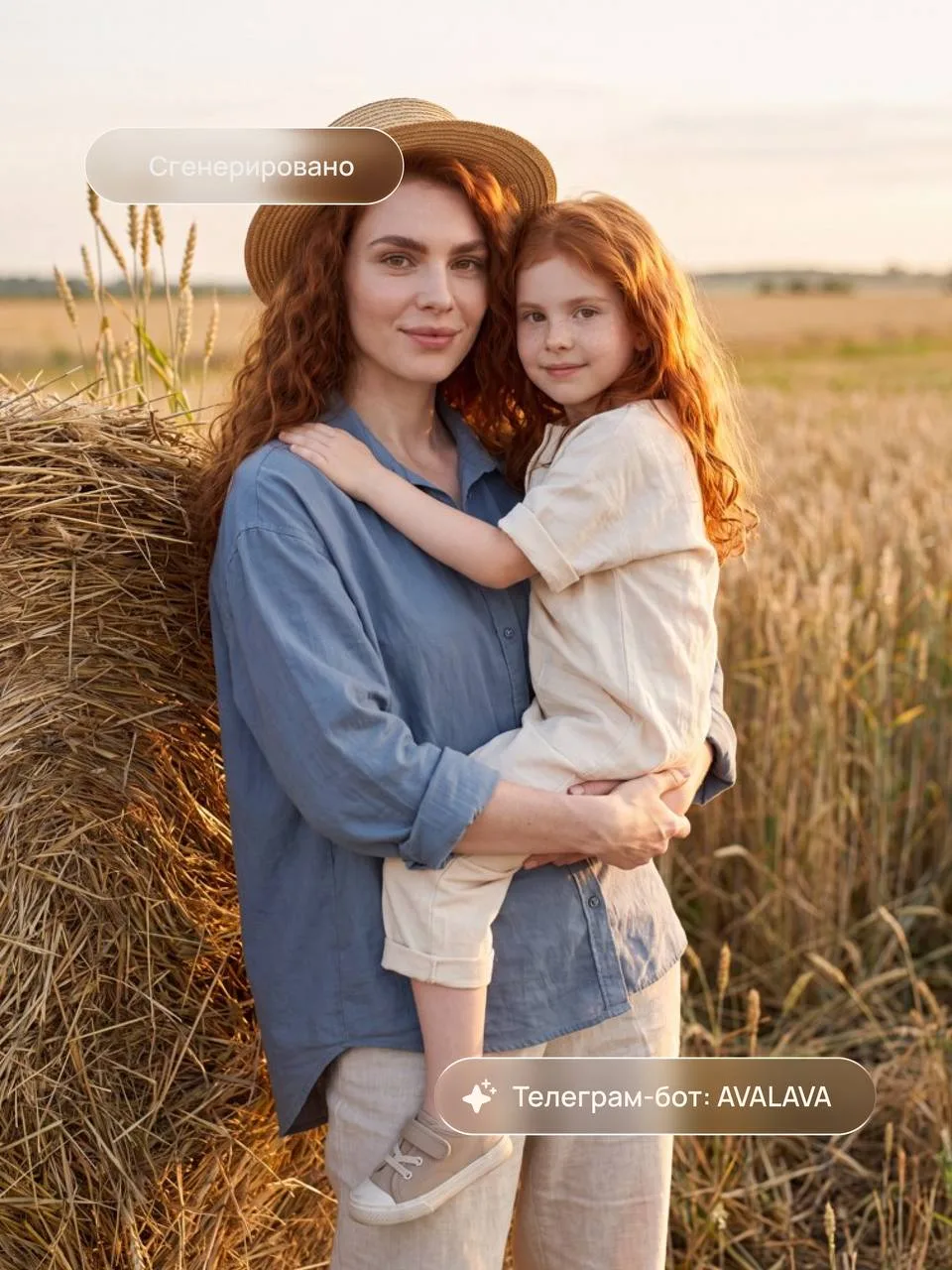 Семейная прогулка среди стогов  🌾

Однозначно самые популярные #шаблоны этого лета 

🧡 Теплые объя