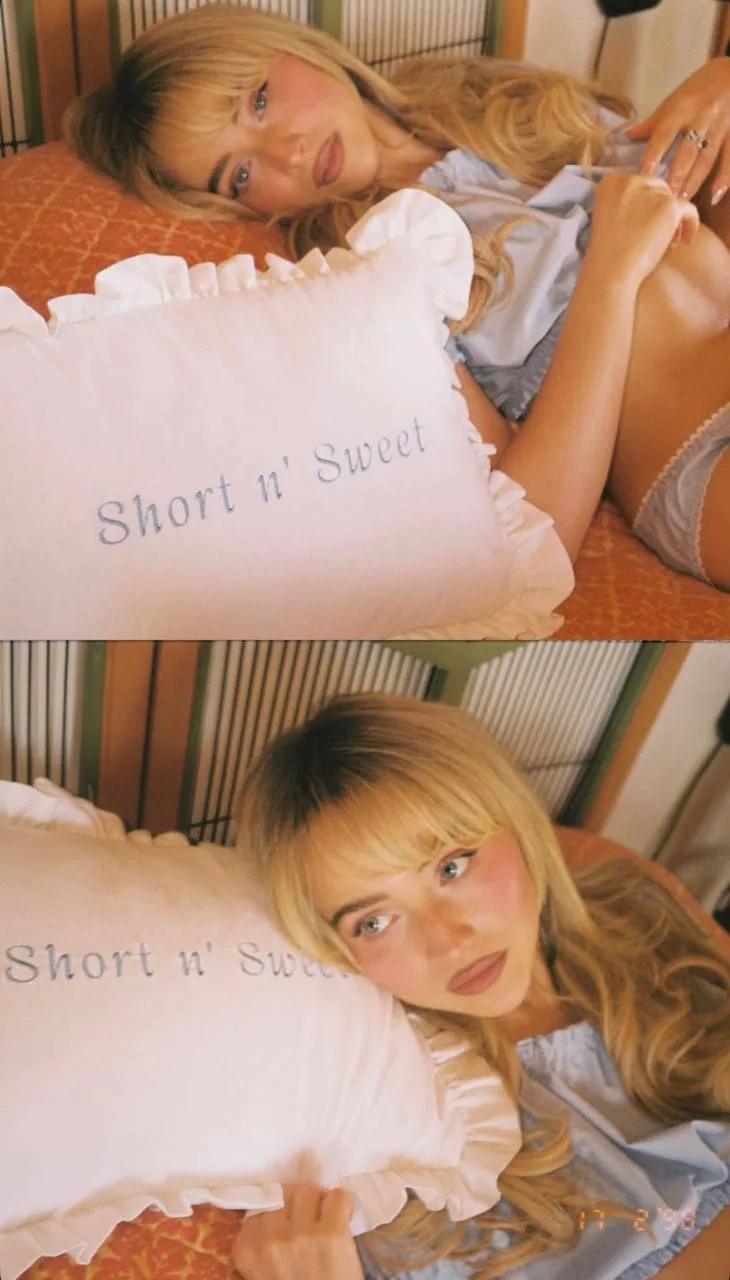 Новая публикация Сабрины Карпентер в соцсетях в честь годовщины «Short n' Sweet».