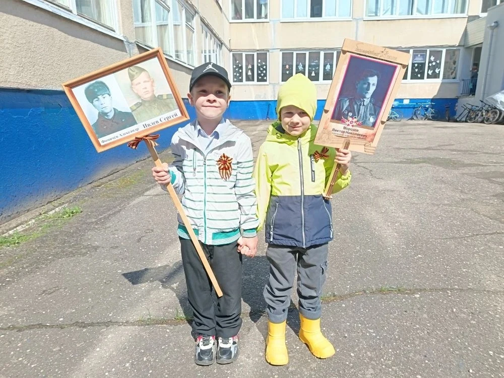 🇷🇺 В преддверии Дня Победы воспитанники подготовительных групп нашего детского сада приняли участие 