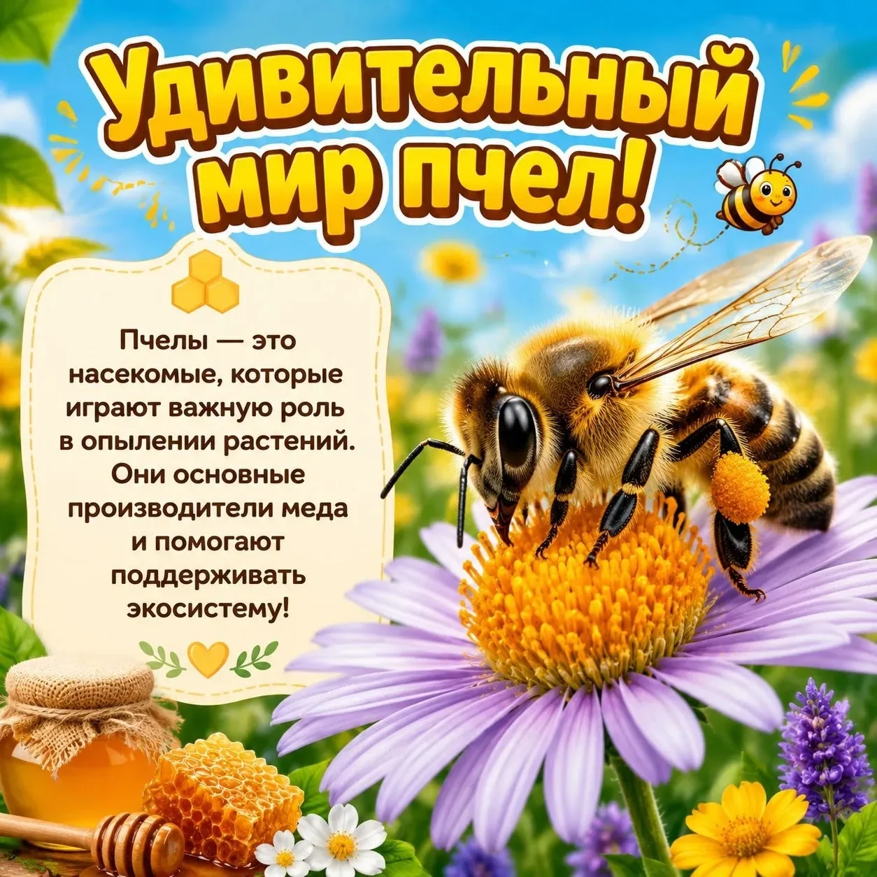🐝  Пчелы!