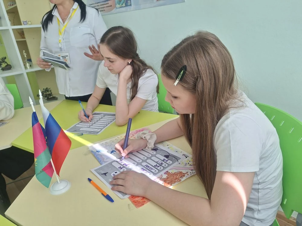 В рамках Формата № 3 Всероссийской акции «Укрепляй здоровье» Советником директора была проведена инт