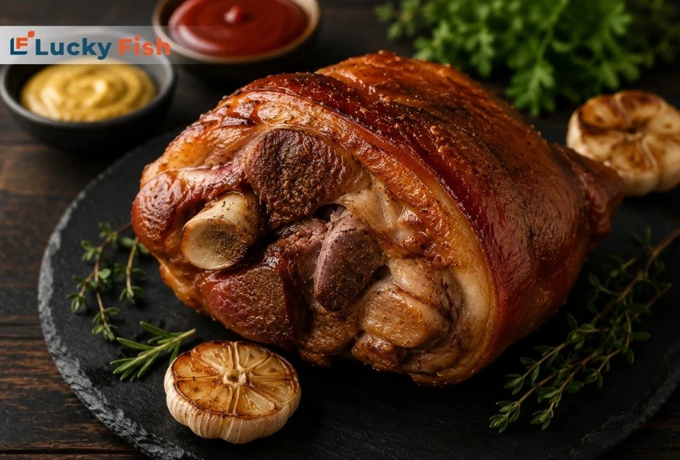 🍖 Свиная рулька от Мираторг - отличный выбор для сытного мясного ужина 😏