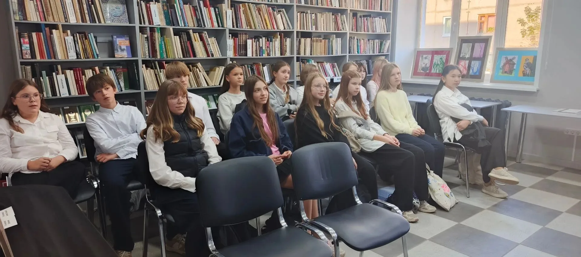 📚Сборная 7‑х классов нашей школы приняла участие в социальном проекте от отдела образо...