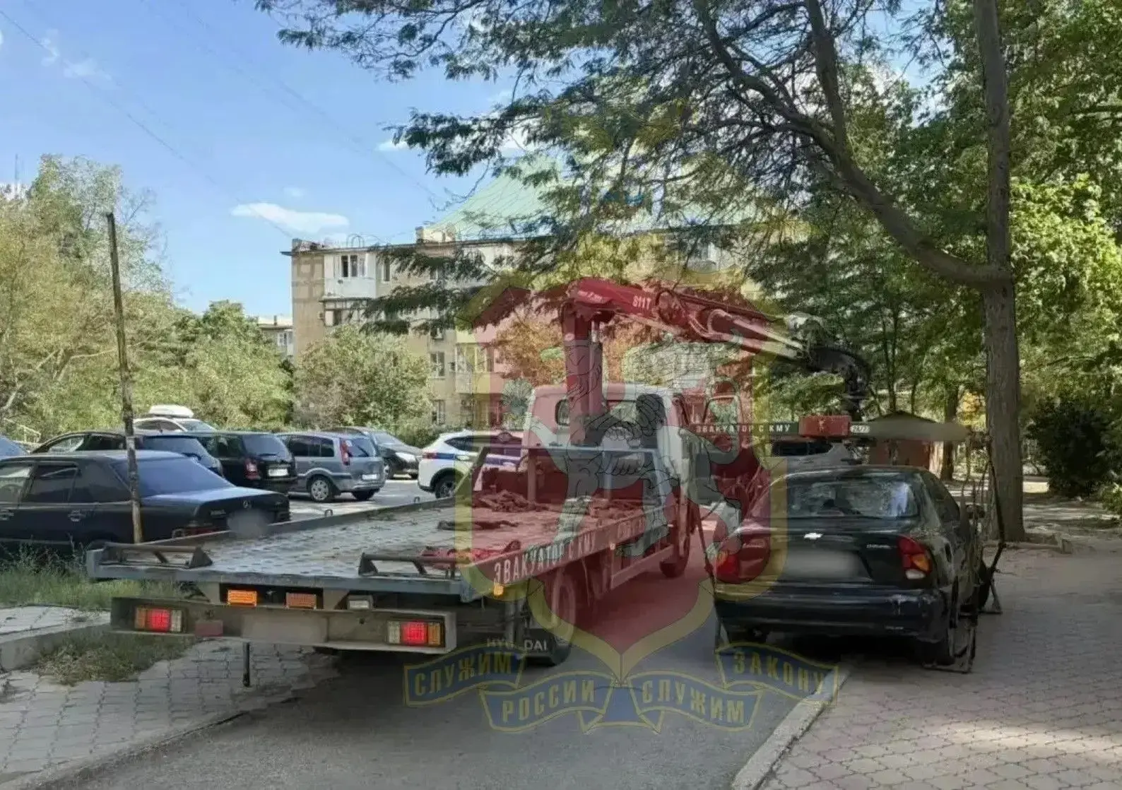 ️В Евпатории пресечено нарушение правил парковки: автомобиль эвакуирован и помещен на с...