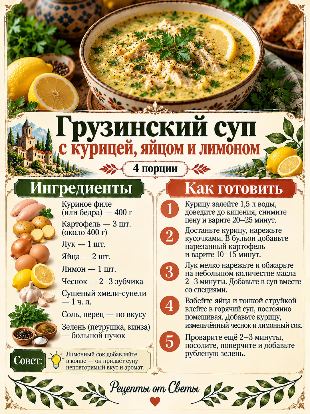 🥘 ОБЕД / УЖИН