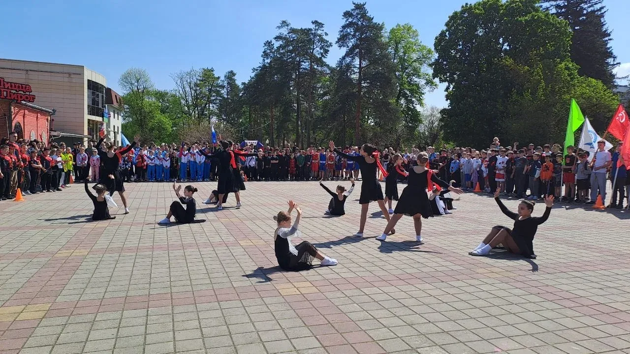 В Горячем Ключе состоялась Всекубанская эстафета «Спортсмены Кубани — в ознаменование Победы в Велик