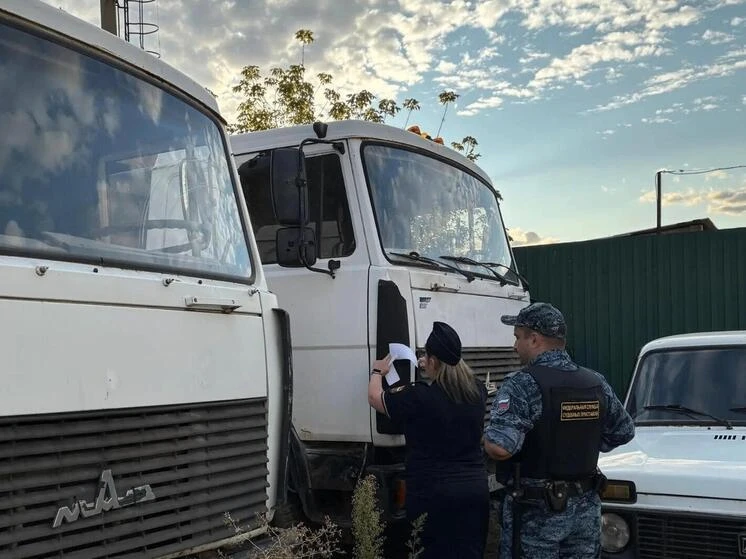 В Волгограде за долги арестовали автопарк из 9 самосвалов