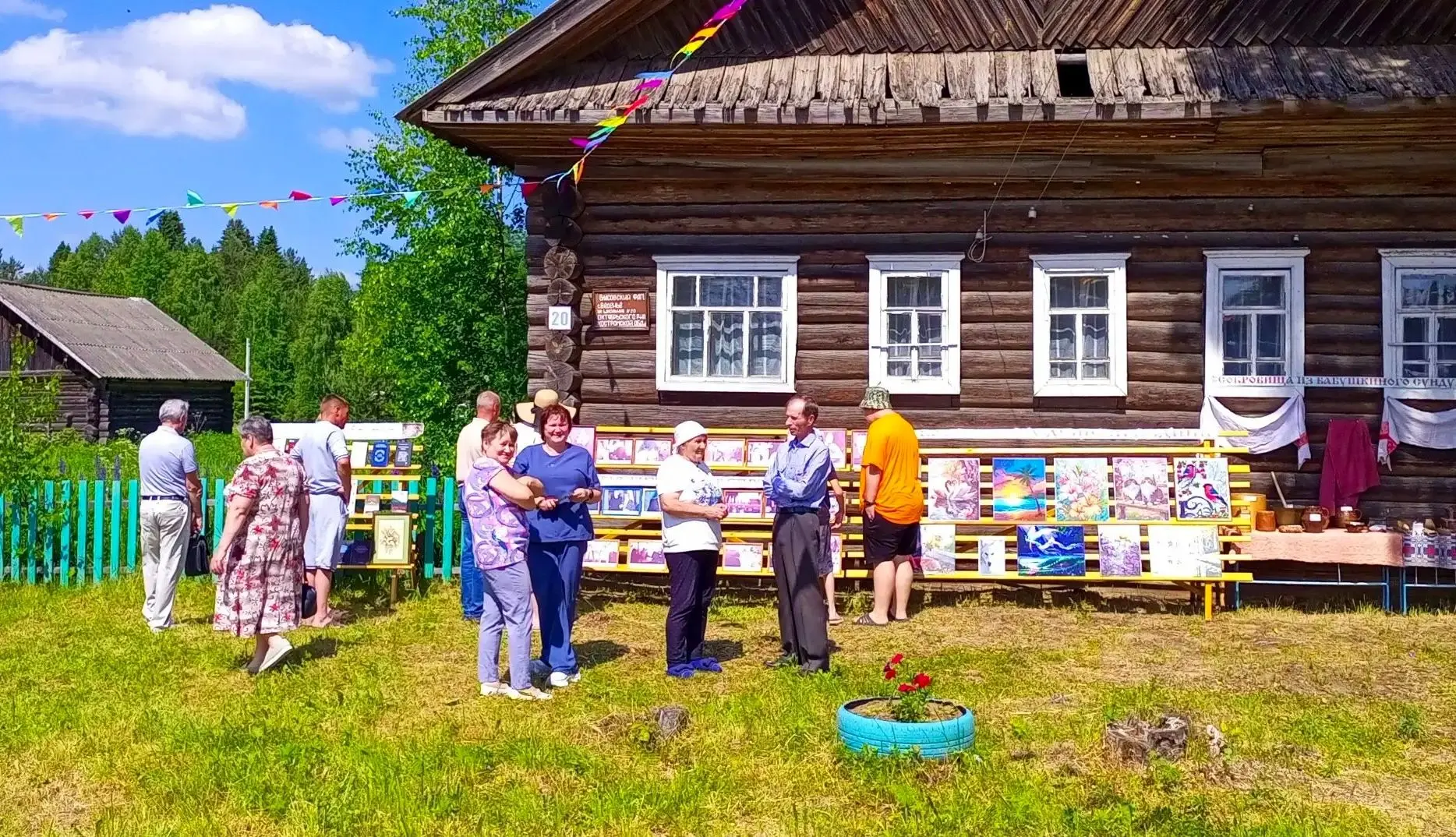 13 июня в селе Веденье Октябрьского округа Костромской области в рамках губернаторского проекта «Лет