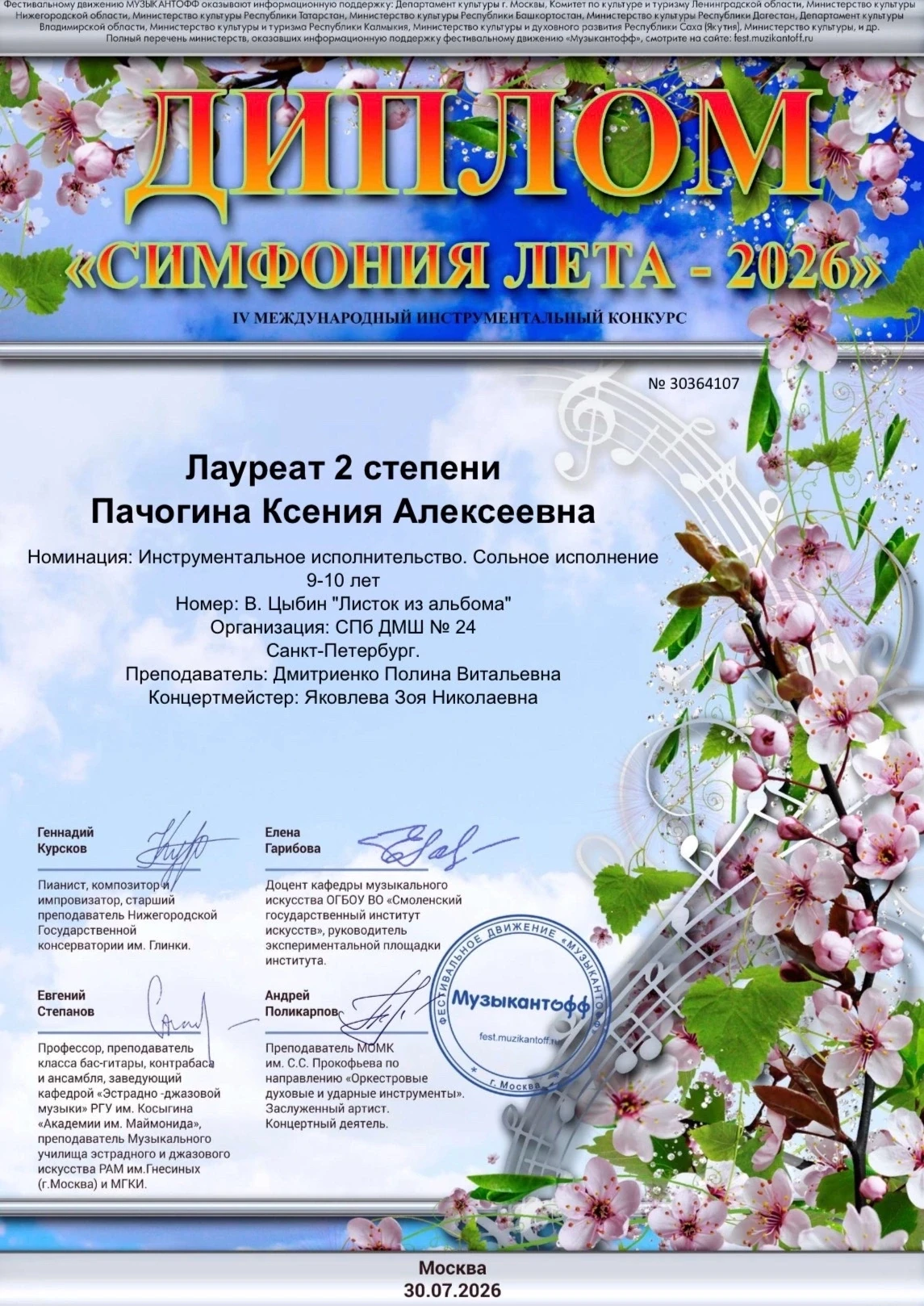 Медиа публикации