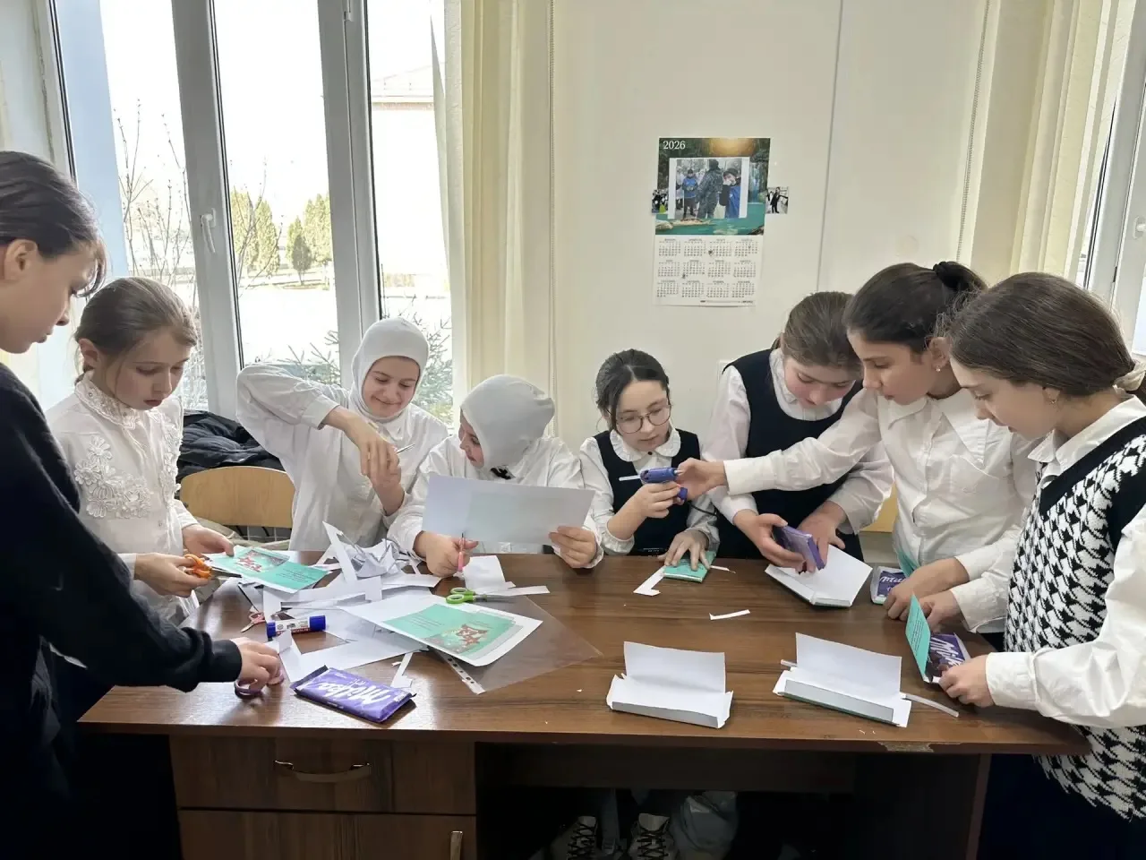 В преддверии Дня защитника Отечества с учениками нашей гимназии была подготовлена особенная акция — 
