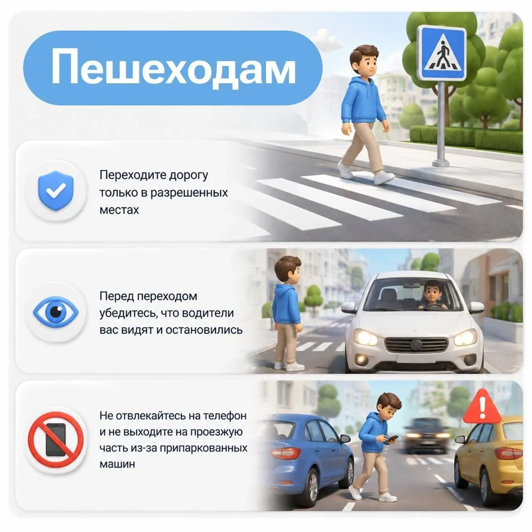 Скоро сентябрь, а значит на улицах станет больше детей и других участников дорожного дв...
