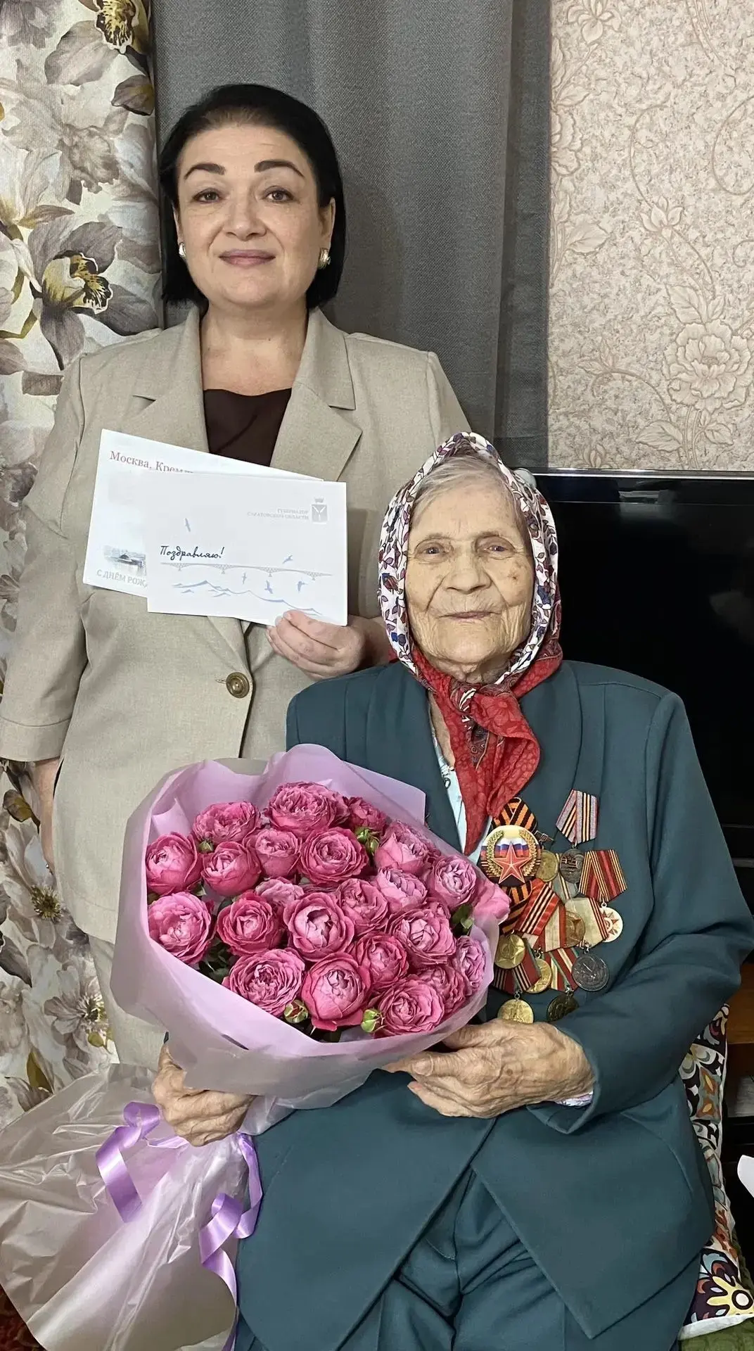 ✨   11 сентября 2026 года исполнилось 100 лет участнице Великой Отечественной войны Кра...