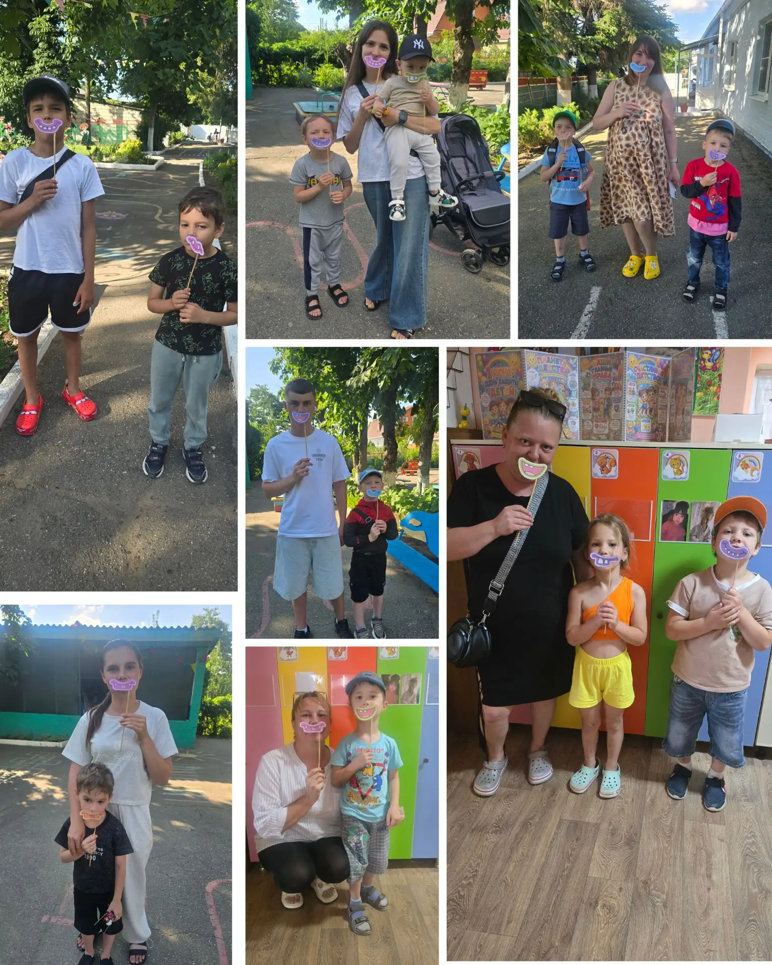 😊 Акция «Подари улыбку другу» в старшей группе:

Что мы делали?
✔️ Строили смешные рожицы и фотогра