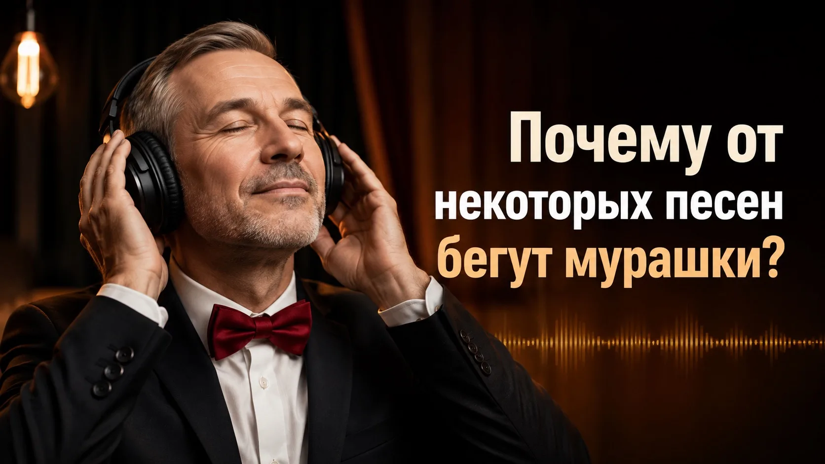 ⚡ Почему от некоторых песен бегут мурашки

Знакомо? Играет песня — и вдруг по коже табун мурашек, ко