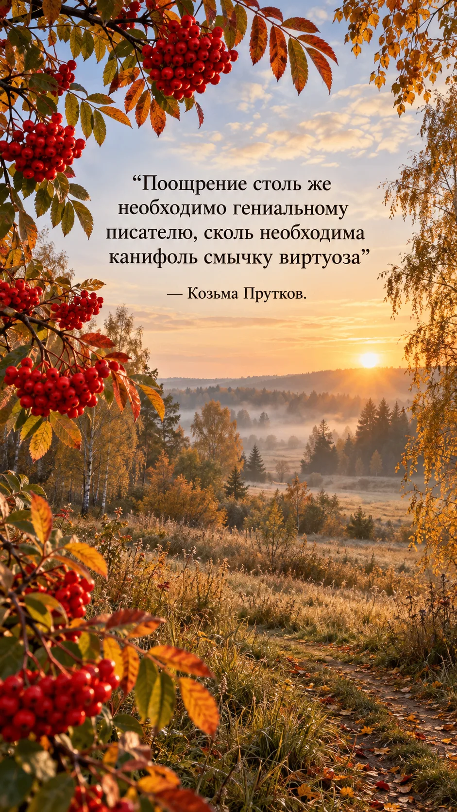 💭 Мысль на сегодня — от Козьмы Пруткова.