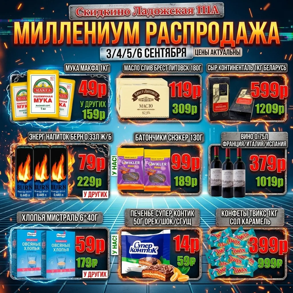 РАСПРОДАЖА ТЫСЯЧЕЛЕТИЯ 🚨🚨