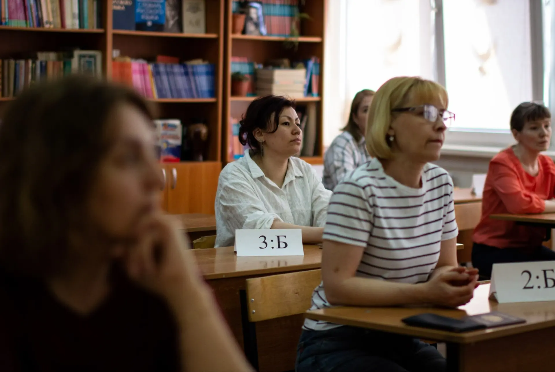 Вчера в нашей школе прошла акция, которая призвана помочь выпускникам и их родителям снять лишнее пс