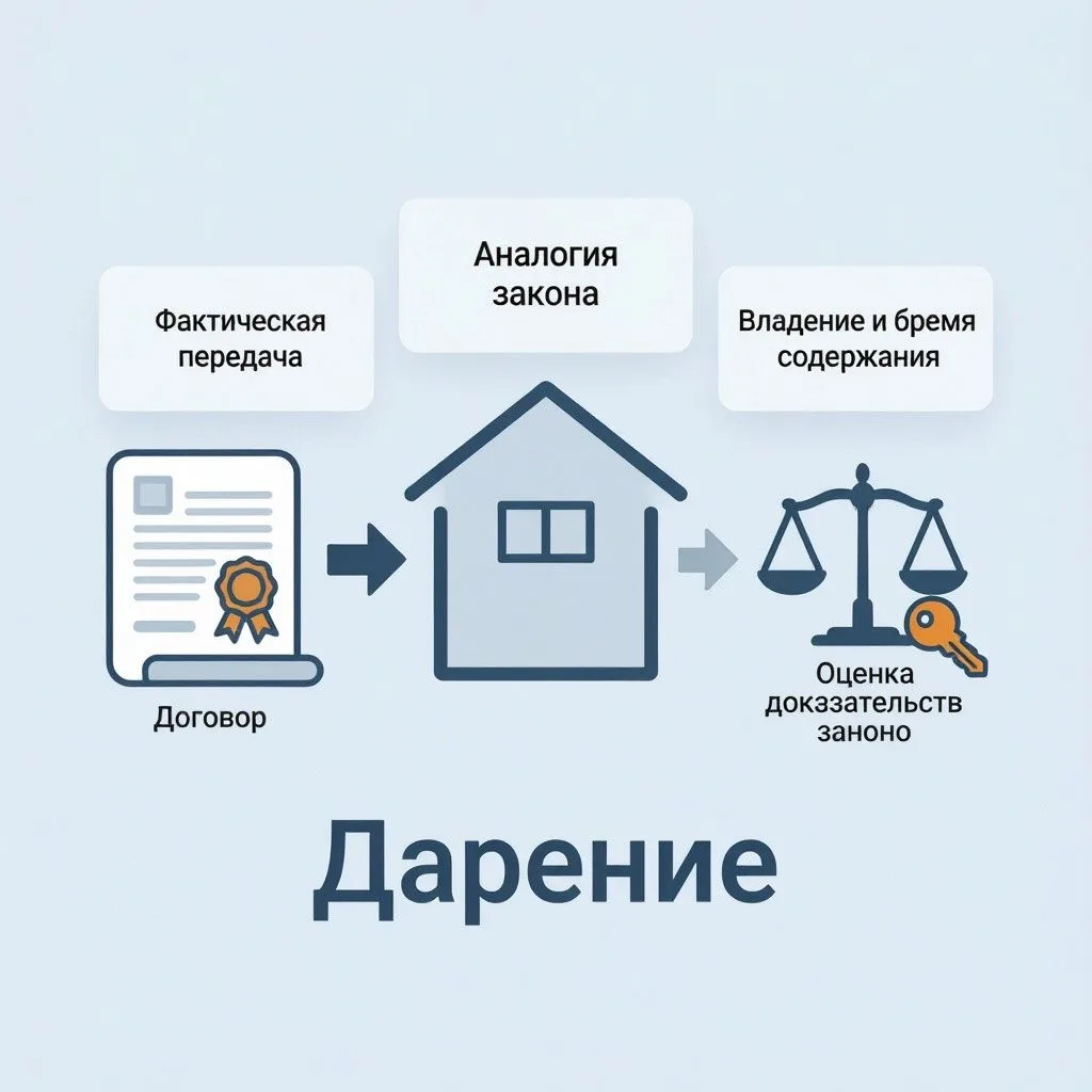 🎁 Договор дарения подписан. Значит, квартира уже Ваша? Кассация так не считает