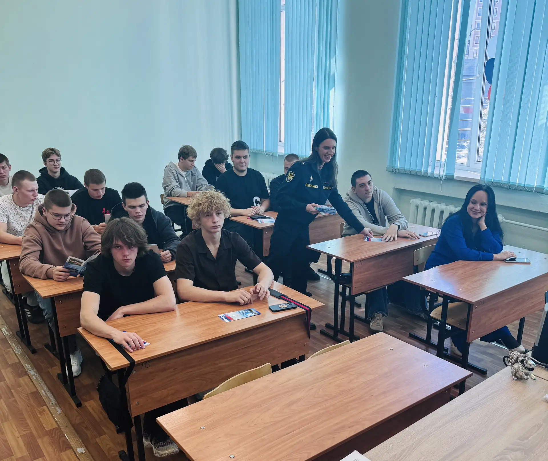 📢 Профориентация в действии

Сегодня студенты Тульского техникума железнодорожного транспорта им. Б